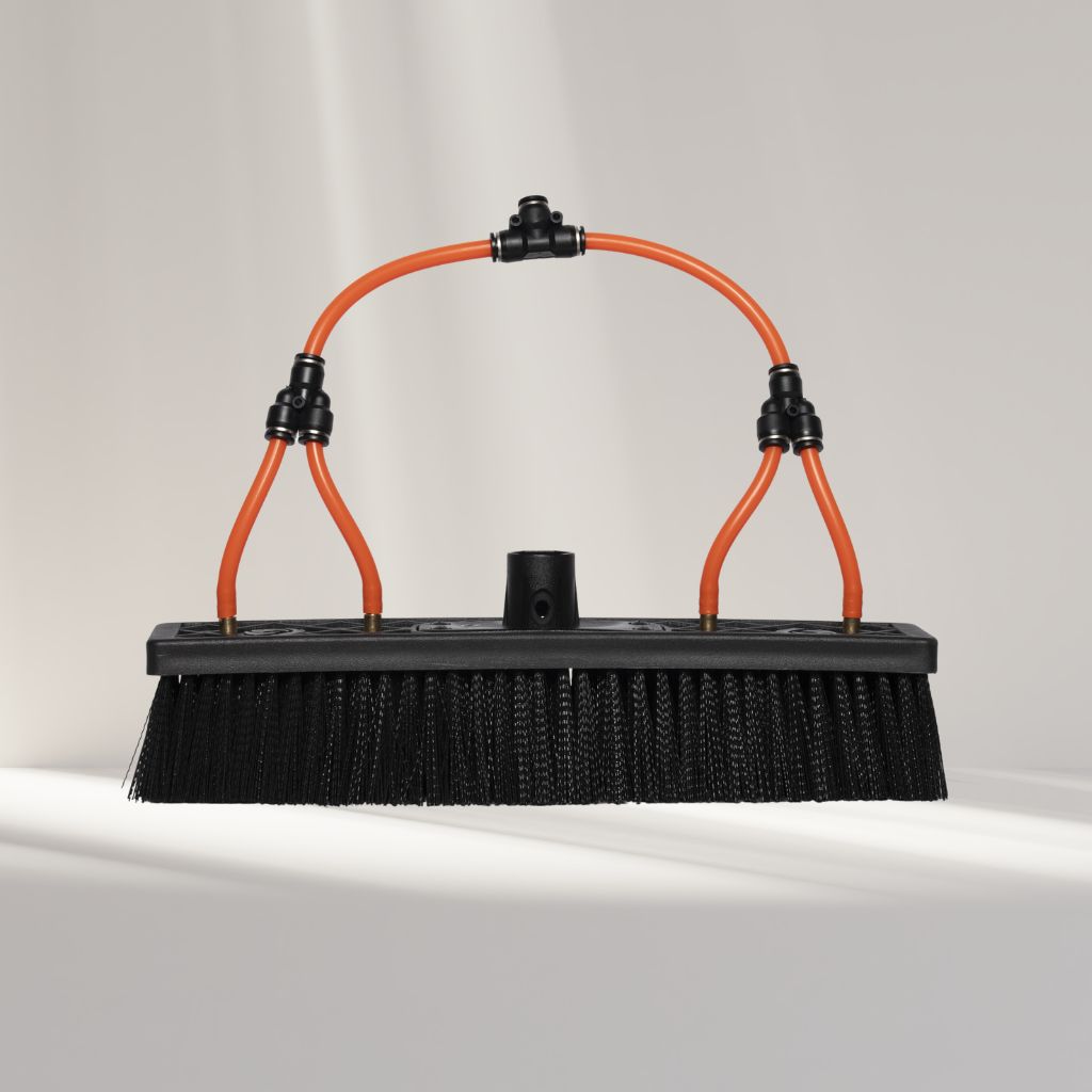 Teleskopstange aus hochwertigem Aluminium + Bürstenset