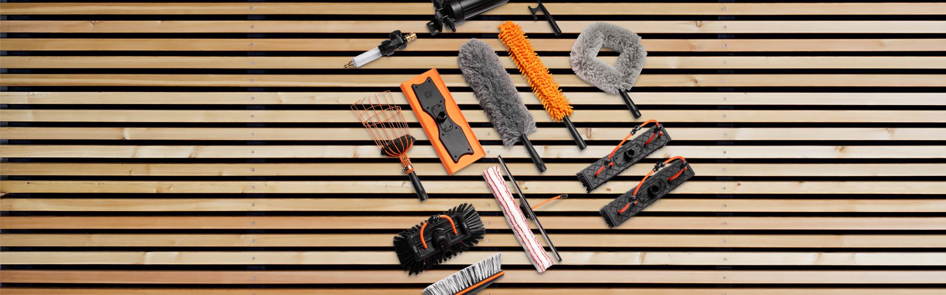 Teleskopbürsten und Aufsätze