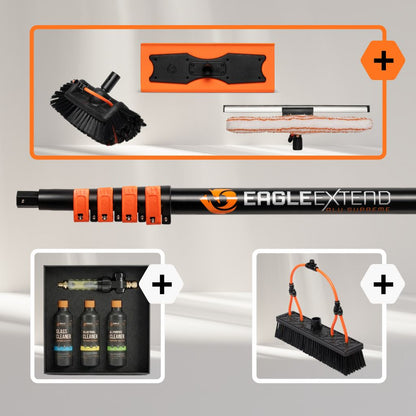 Teleskopstange Aluminium Supreme + Bundle Glas - Holzbearbeitung - Solarpaneele