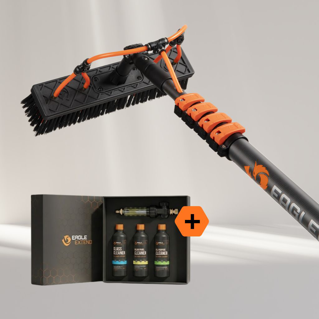 Teleskopstiel Carbon Fiber Supreme inkl. HexaLock Waschbürste