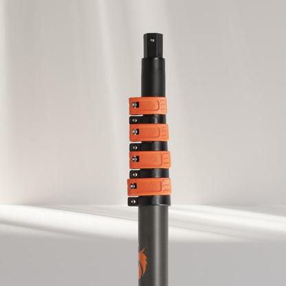 SureLock-Klemme, Teleskopgriff aus Kohlefaser und 3K-Vollcarbon Supreme